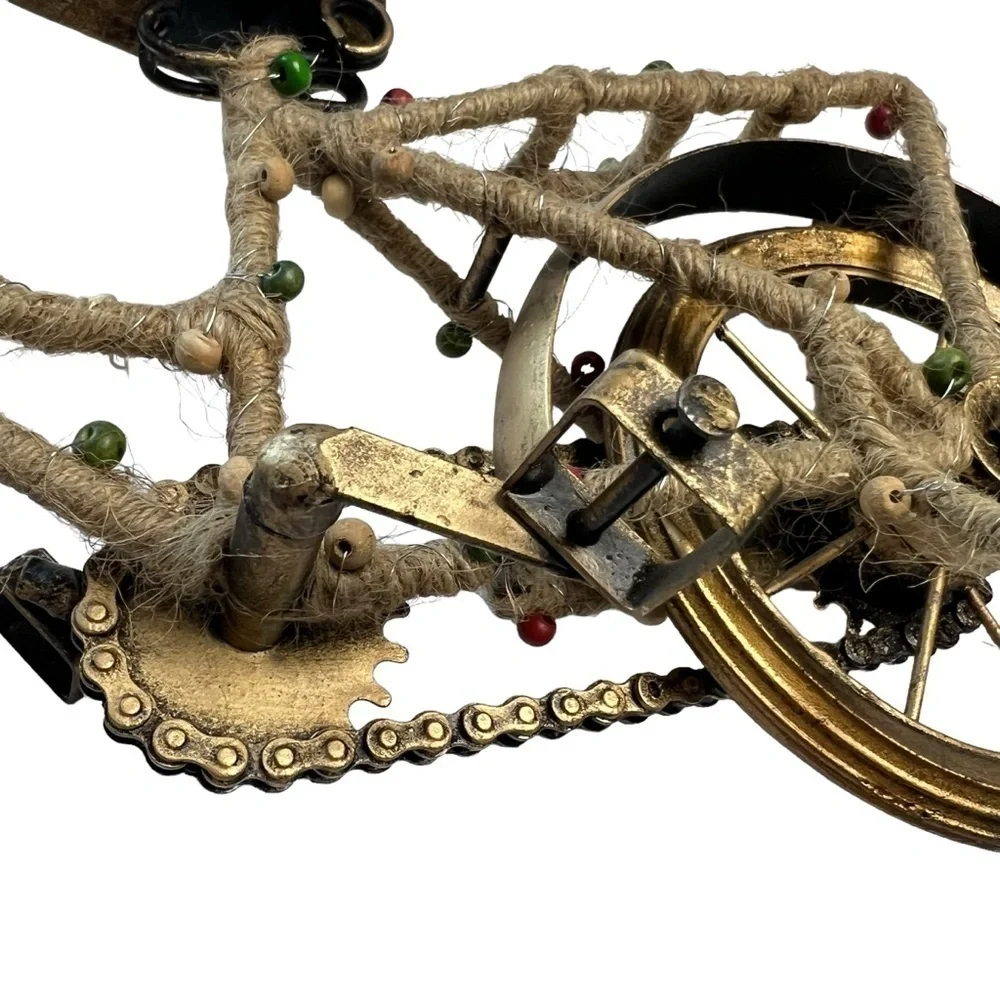 Bicycle Decor Statu Model 15” X 11”Photography Prop Bike Love Farmhouse Art Mini